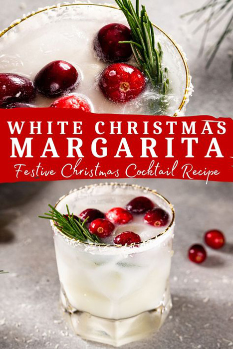 White Christmas Margarita