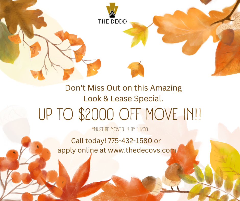 Up to $2000 off move in 