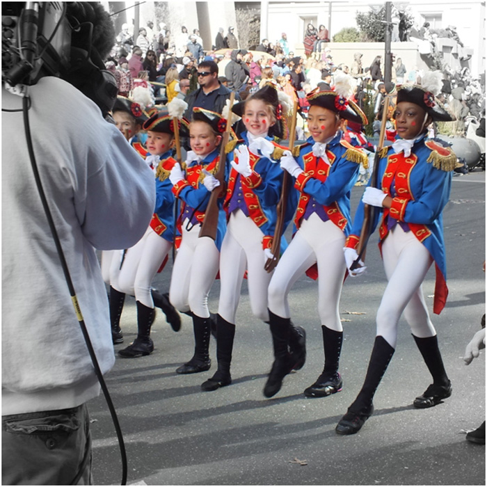 patriotic parade