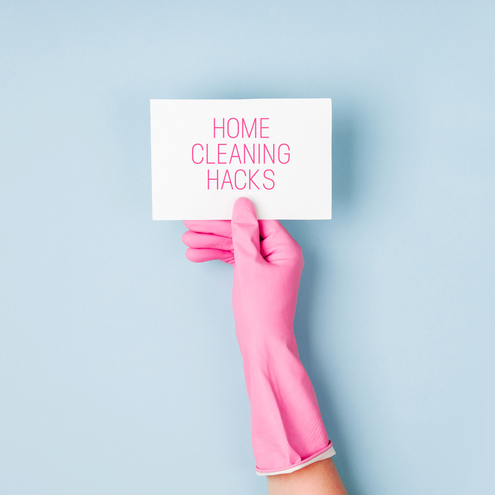 There are many hacks to help you keep your apartment clean.