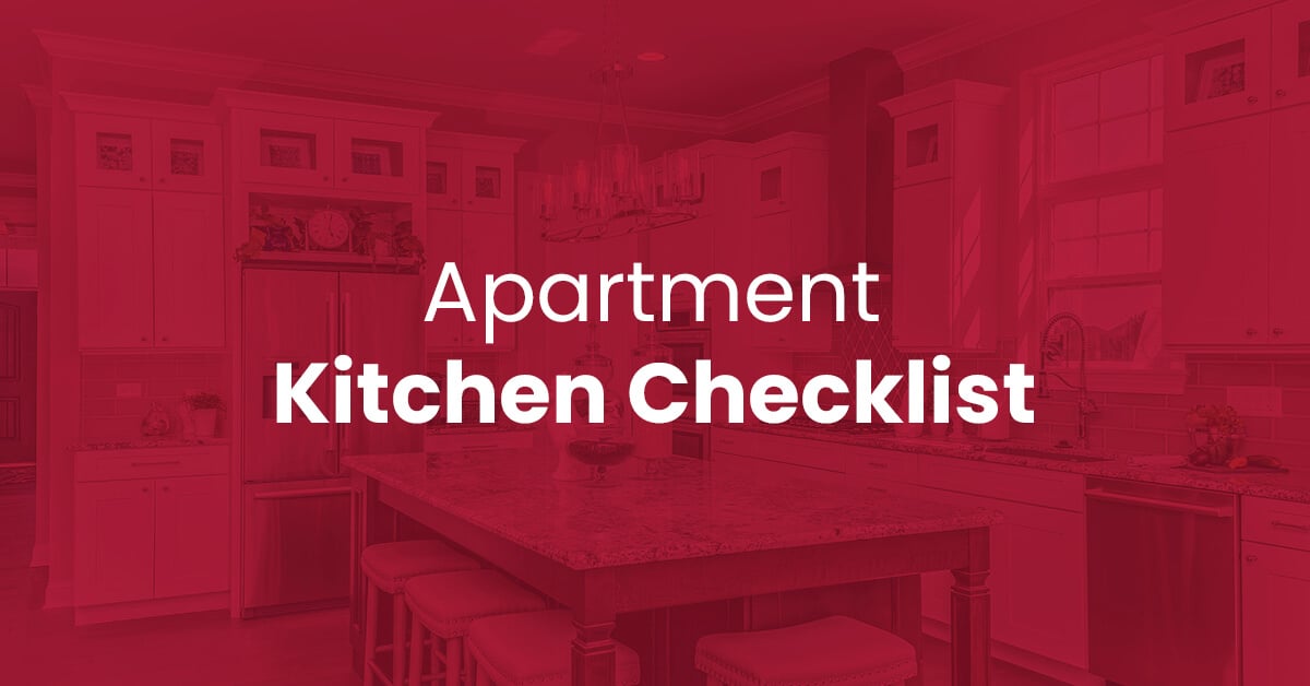 Free Printable of Kitchen Essentials for a First Apartment