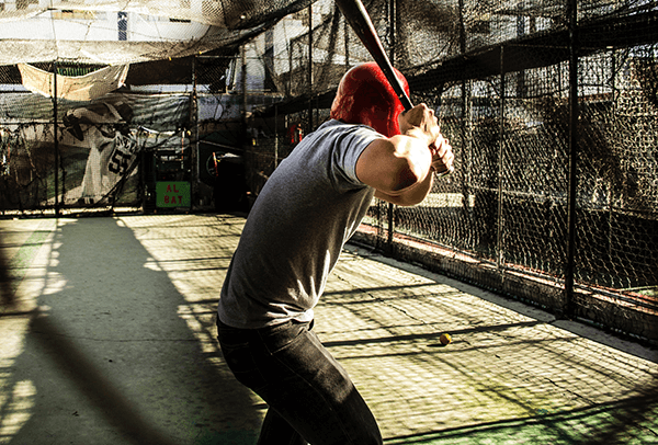 batting cages at entertainment center