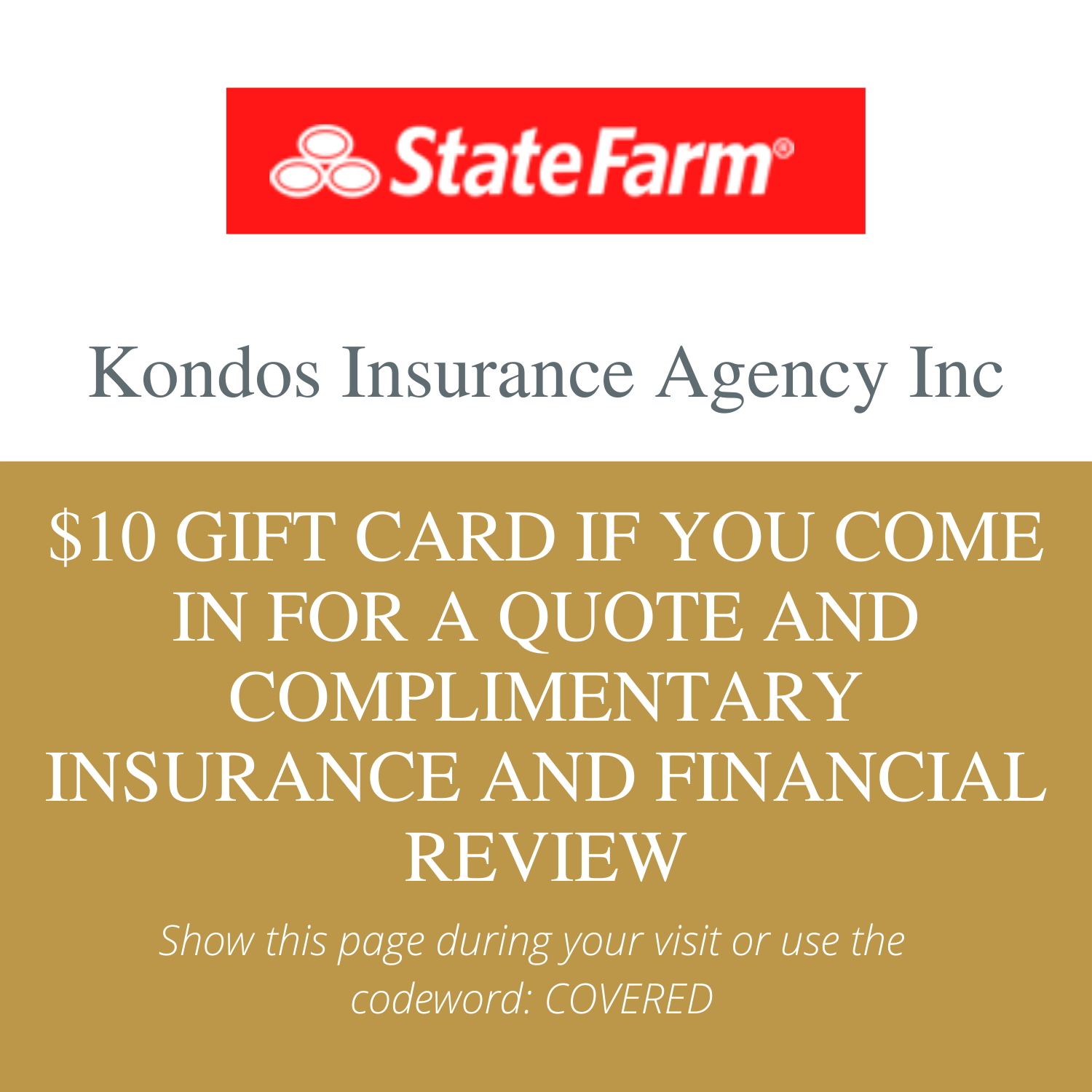 Kondos Insurance Agency Inc