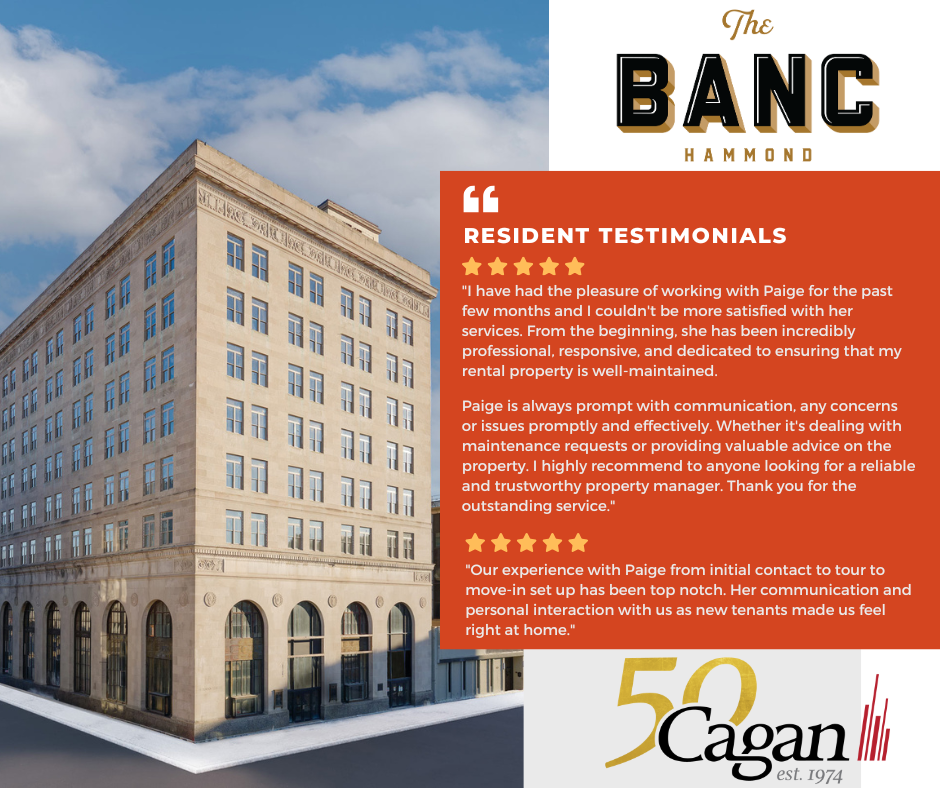 The Banc Hammond Testimonials