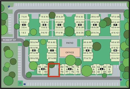where to park for a tour of haven on canal apartments