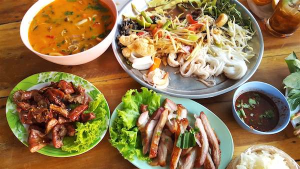 thai food dishes
