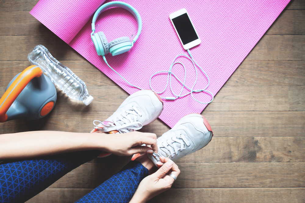 Working out at home is easy using the tips in this blog. 