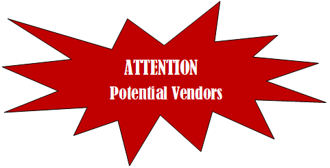 Attention Potential Vendors