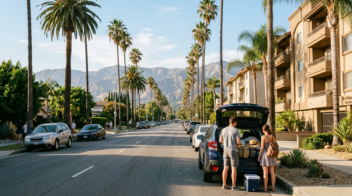 Weekend getaway planning from Reseda with Southern California beaches, mountains, and road trip destinations nearby.