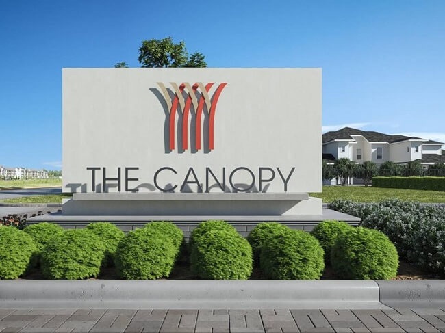 The Canopy apartments near HPE