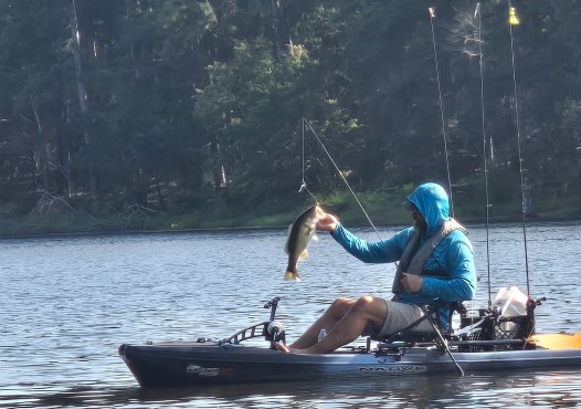 Fishing on Lake Conroe