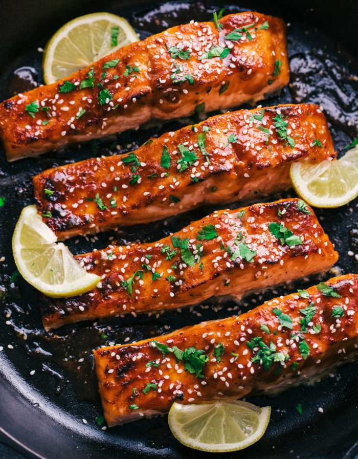 Maple Glazed Salmon