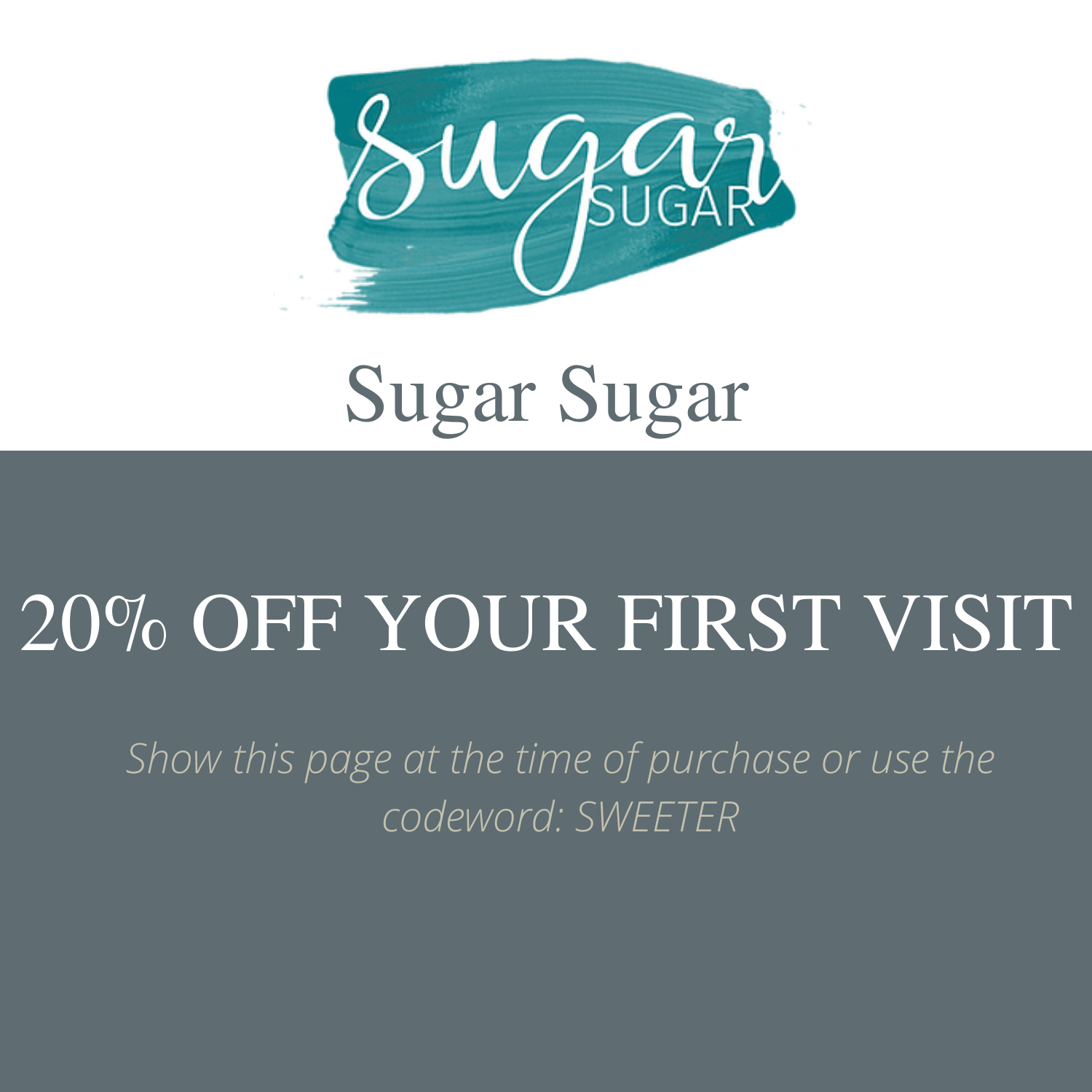 Sugar Sugar Flyer