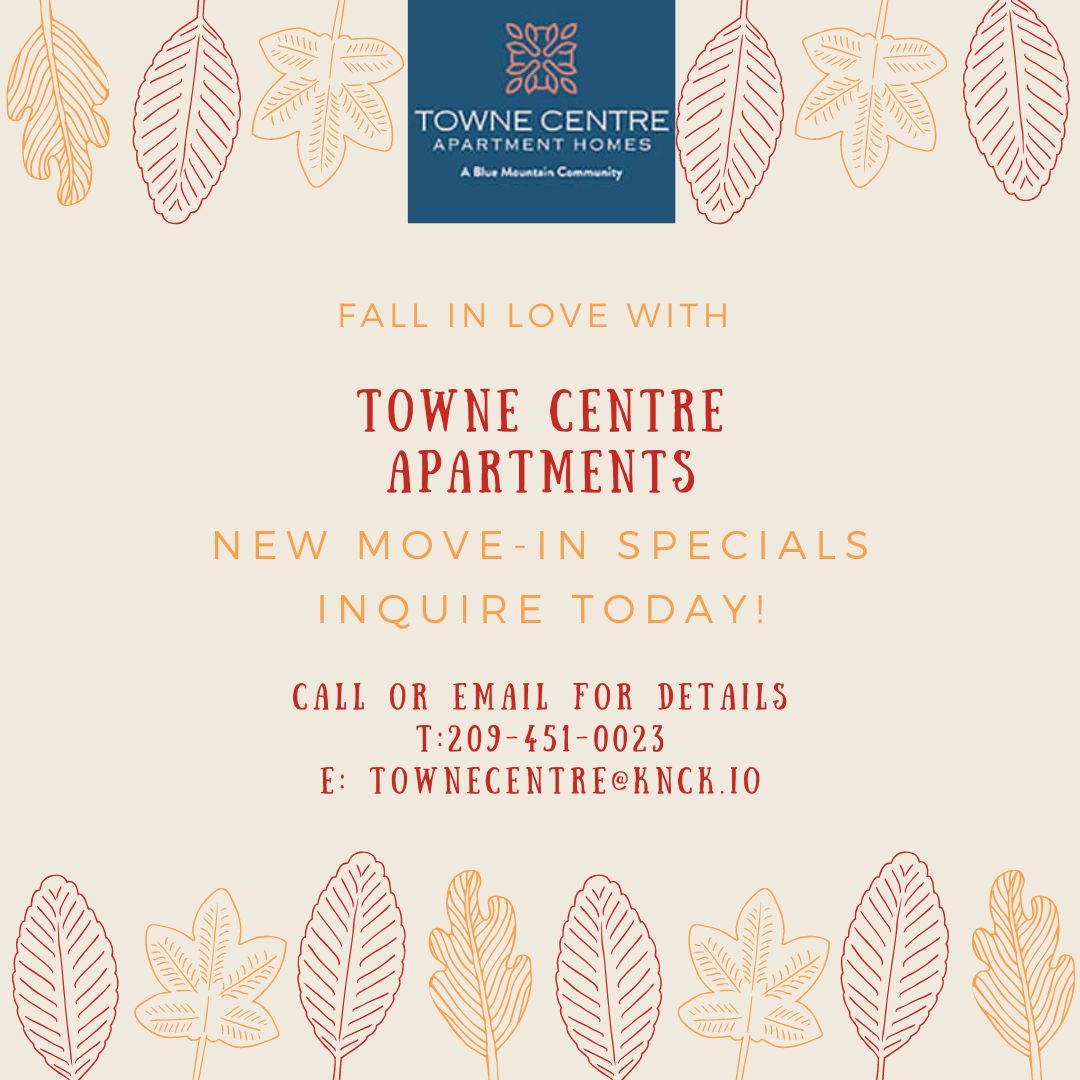Towne Centre fall move in special