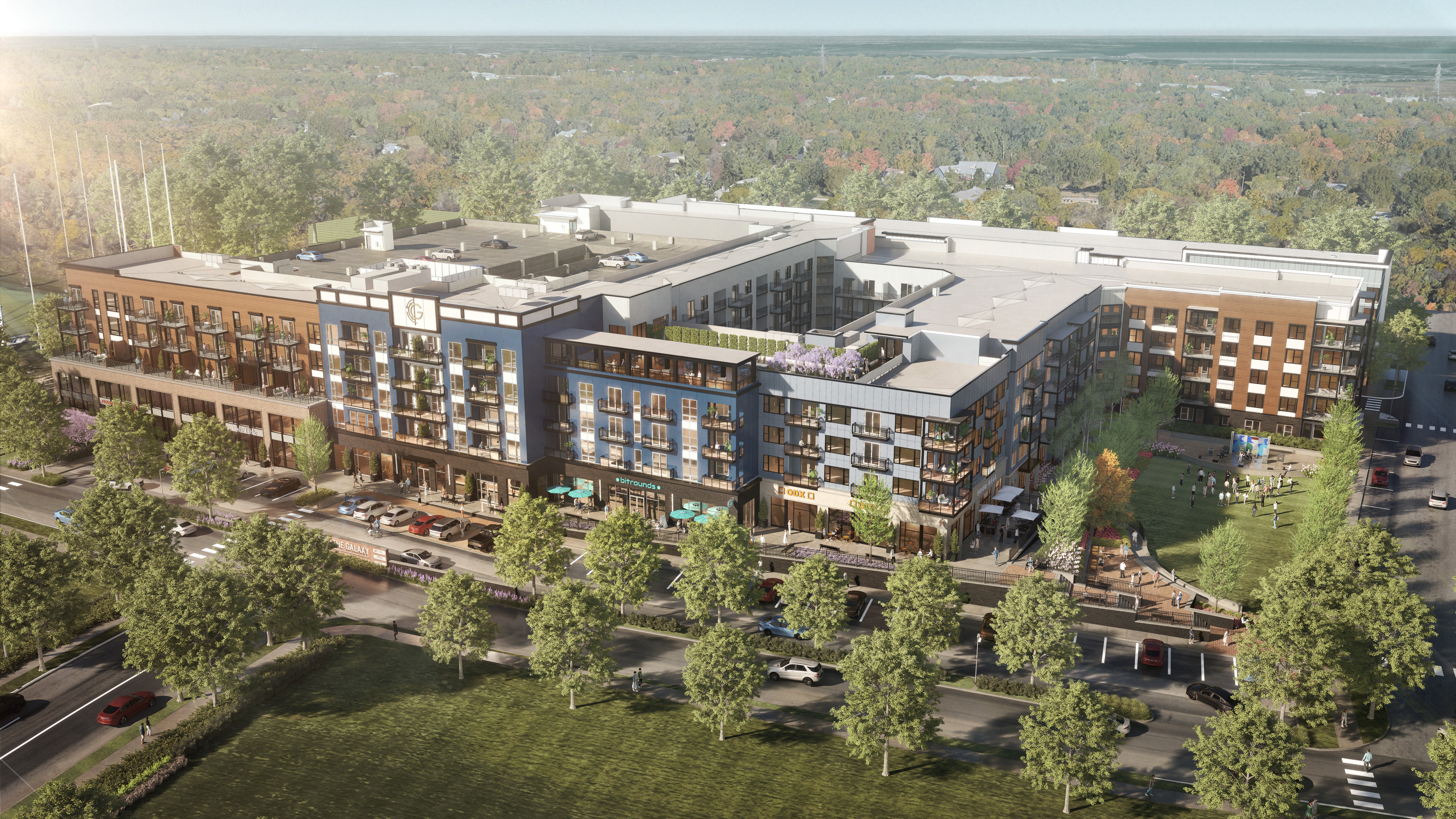 The Galaxy at Polaris, apartment in polaris ohio, near top golf in polaris, polaris shopping 