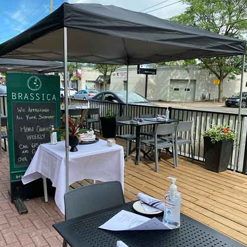 Brassica Ottawa patio