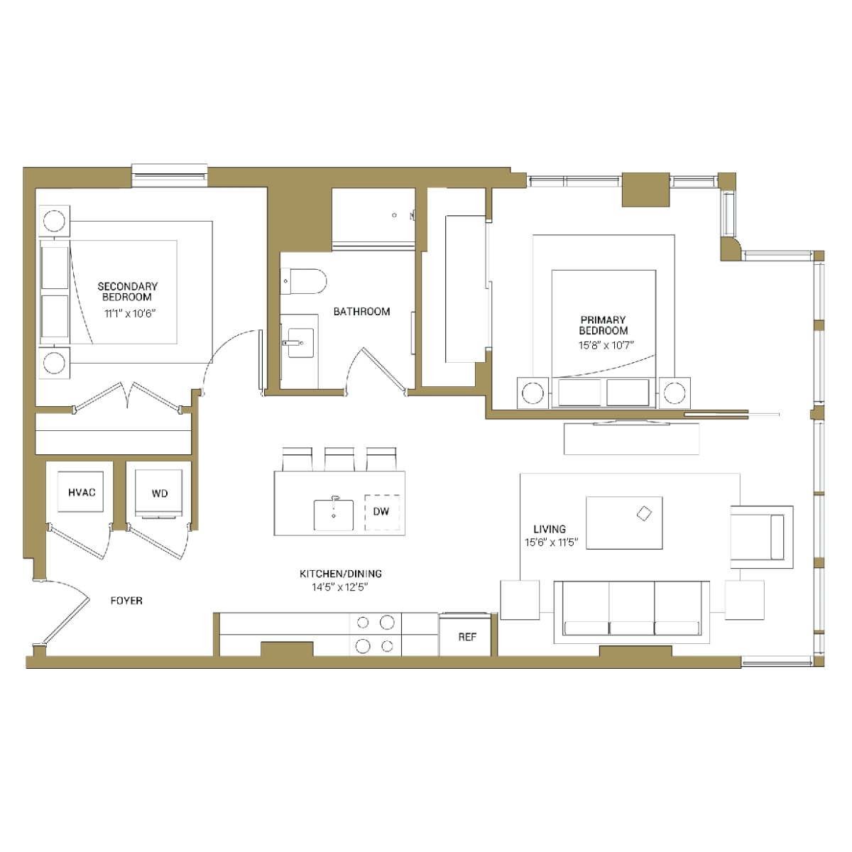 http://A%20floor%20plan%20of%20a%20house%20with%20a%20primary%20bedroom,%20secondary%20bedroom,%20living%20room,%20kitchen/dining%20area,%20foyer,%20bathroom,%20and%20laundry%20room.,A%20floor%20plan%20of%20a%20house%20with%20a%20living%20room,%20kitchen,%20two%20bathrooms,%20and%20a%20foyer.,A%20living%20room%20with%20a%20white%20couch,%20a%20round%20table,%20and%20a%20large%20window%20with%20a%20view%20of%20the%20city.,A%20modern%20kitchen%20with%20dark%20brown%20cabinets%20and%20a%20white%20countertop.,A%20modern%20bedroom%20with%20a%20large%20bed%20and%20a%20view%20of%20the%20city.,A%20bathroom%20with%20a%20toilet,%20sink,%20and%20walk-in%20shower.