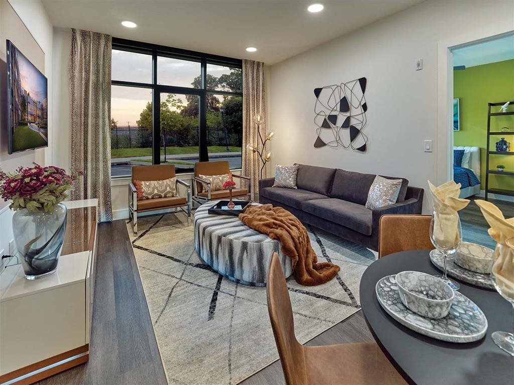 Apartment Home with large windows