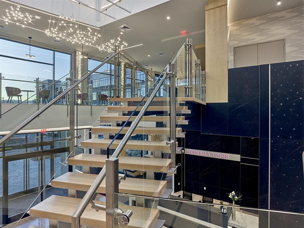 Union Club Staircase and Second Floor