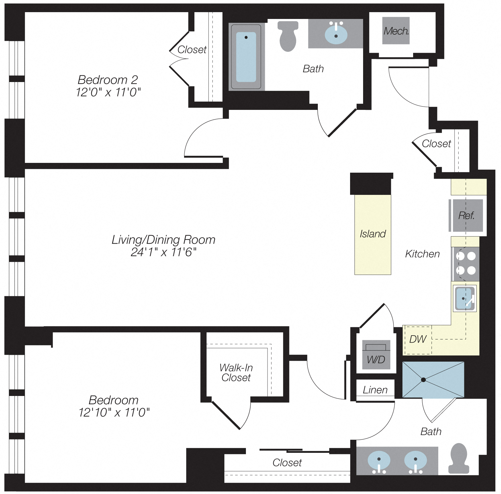 Floor plan layout diagram for AD6