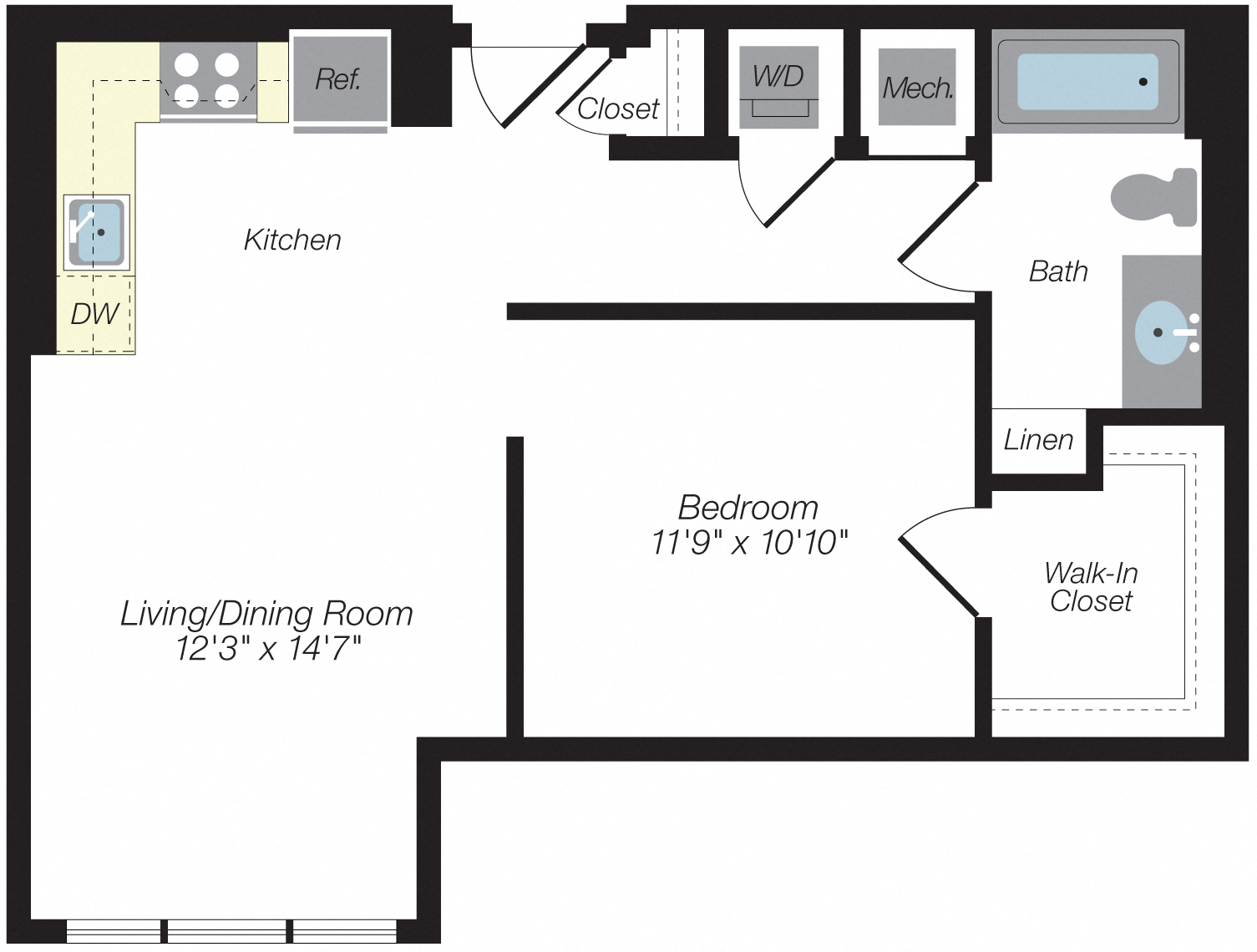 Floor plan layout diagram for S2W80