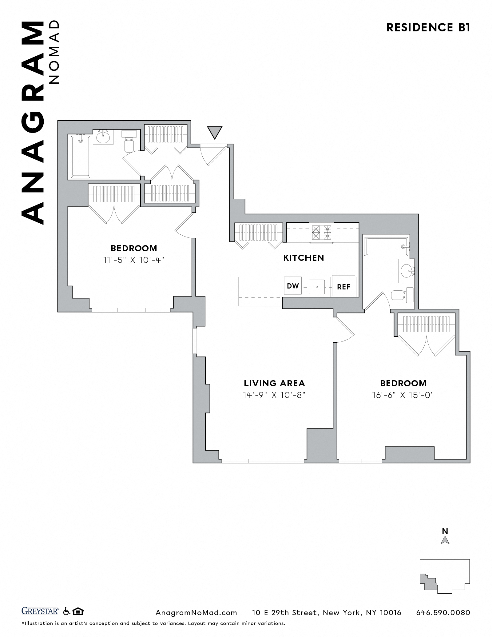 Floor plan layout diagram