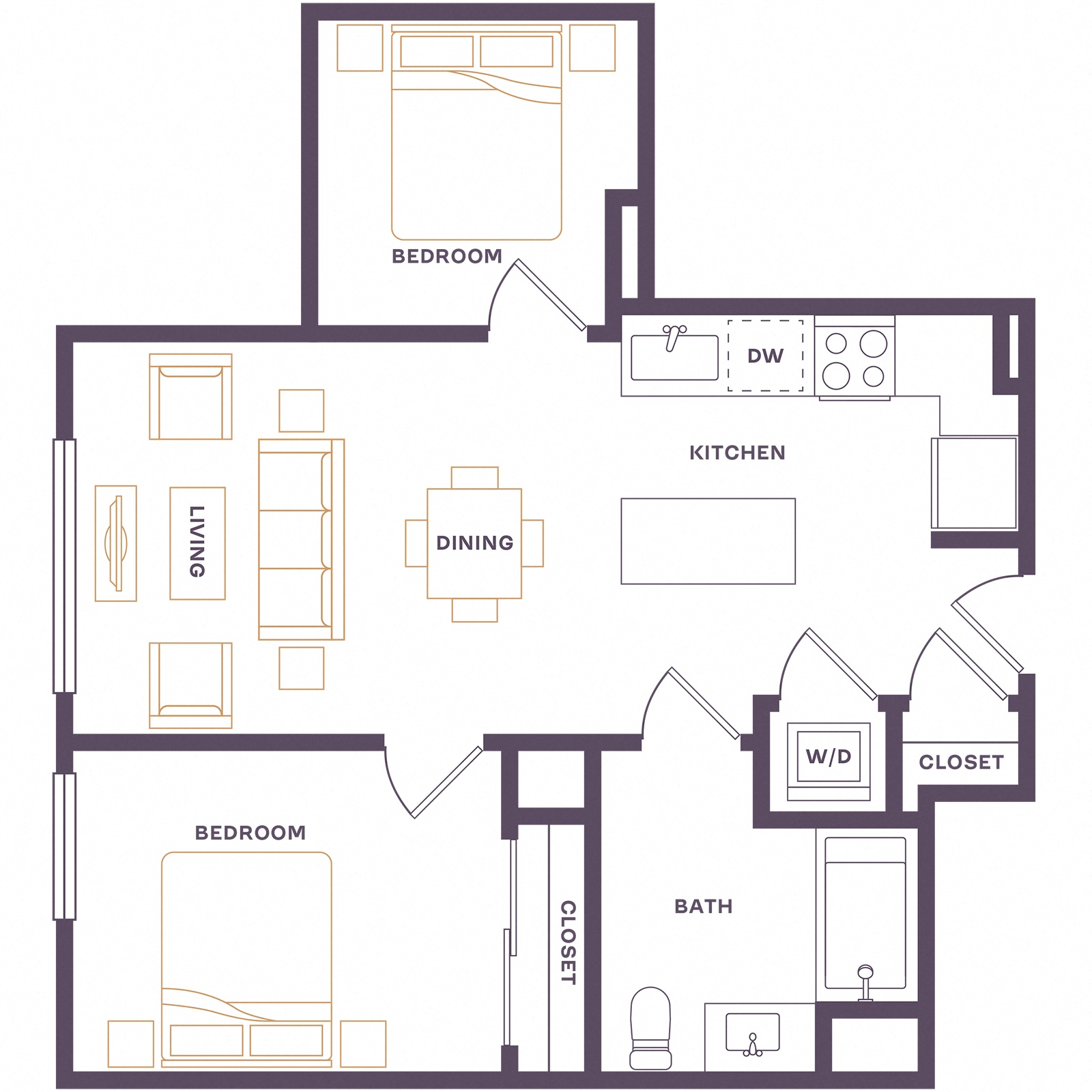 Floor plan layout diagram for A11
