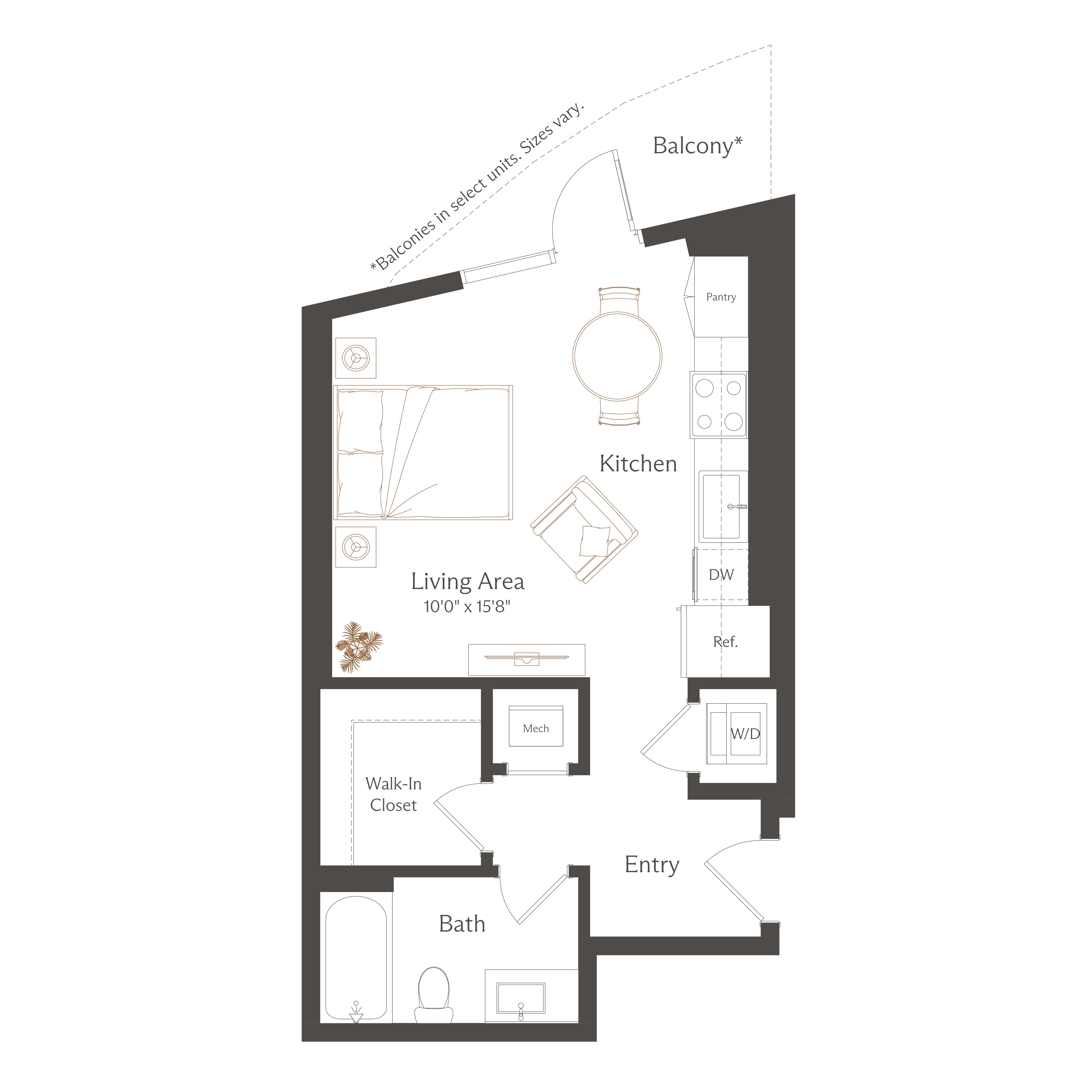 Floor plan layout diagram for S2