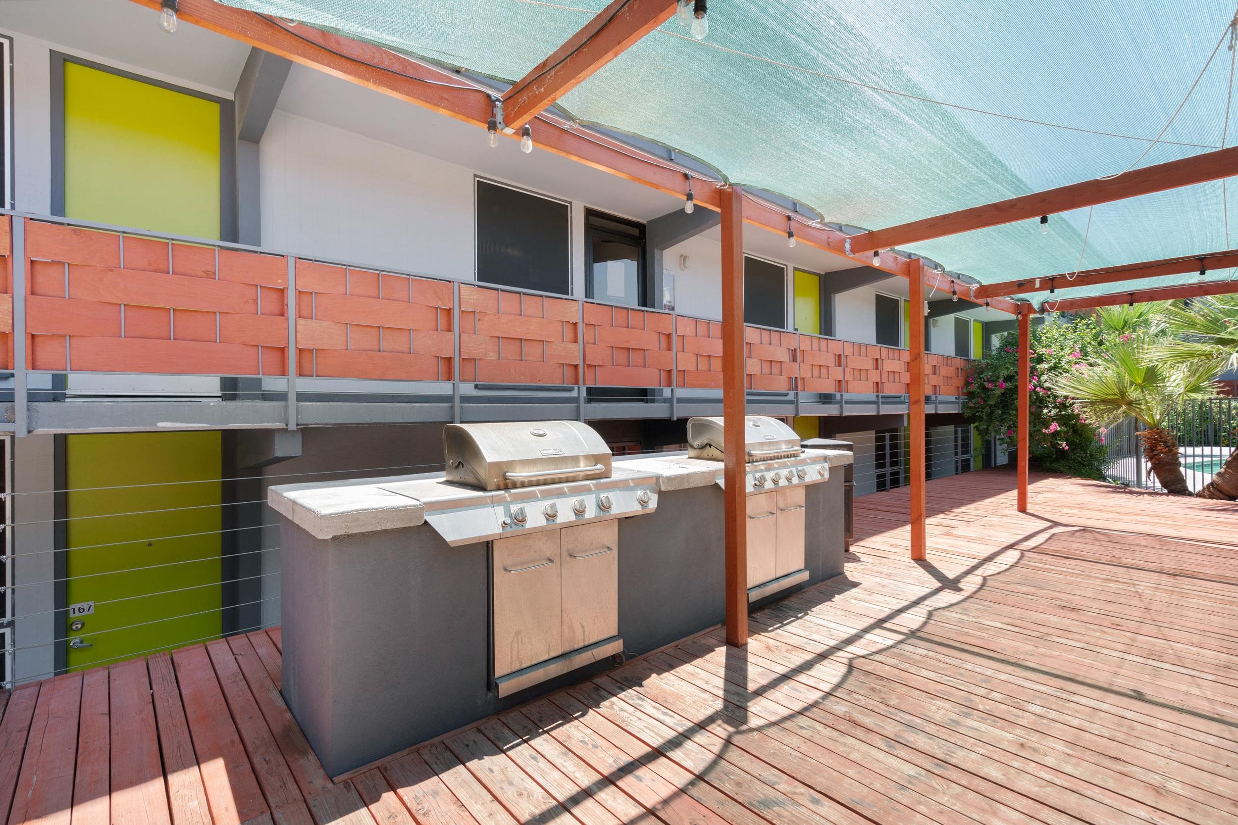 grilling area