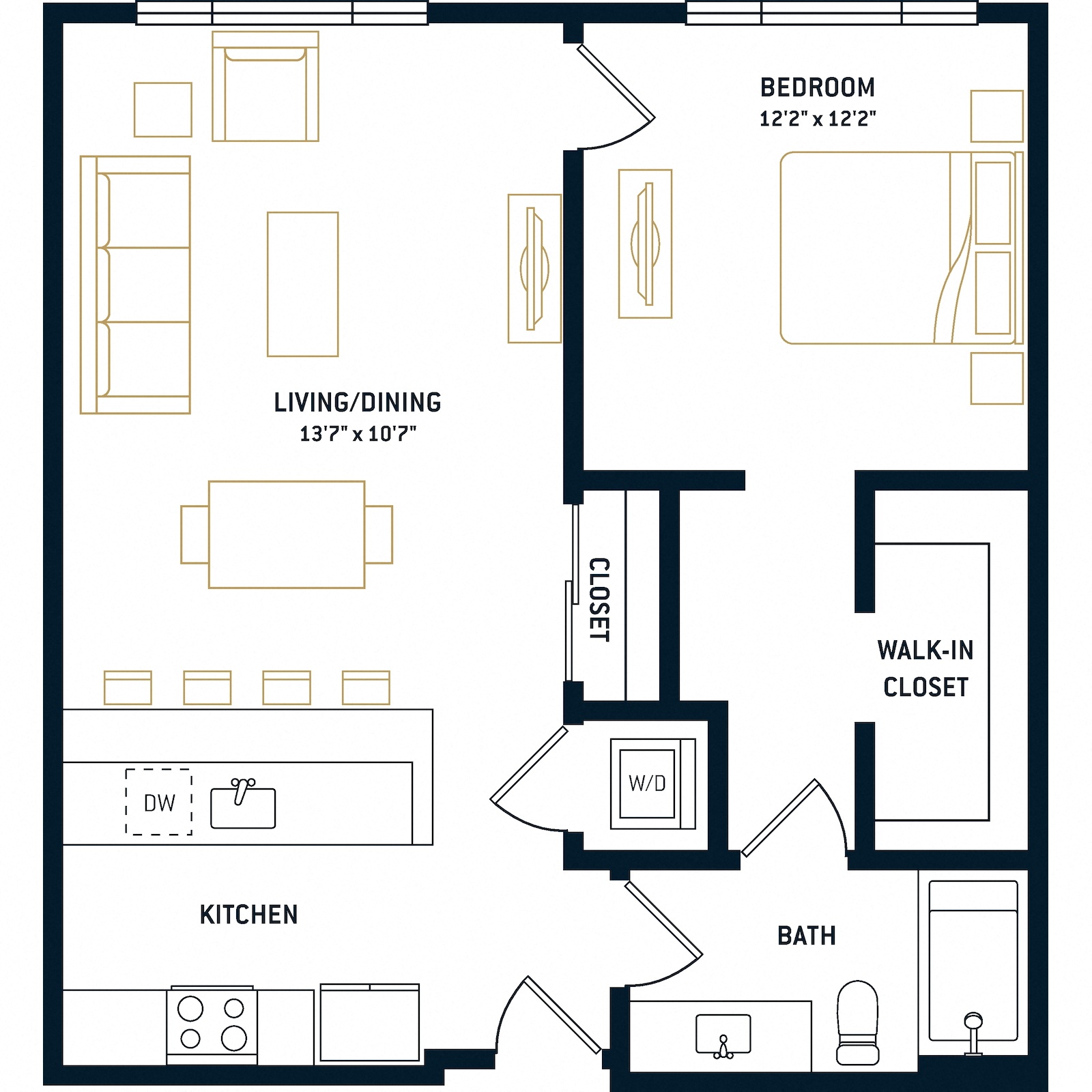 Floor plan layout diagram for A9