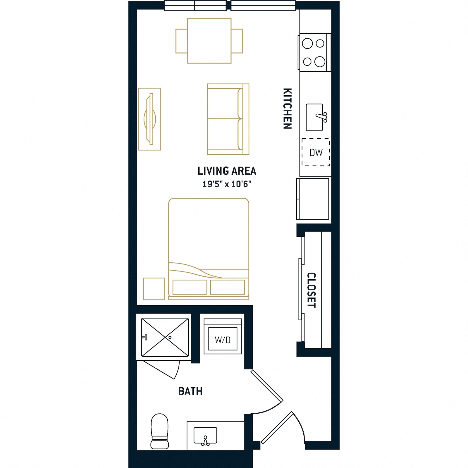 Floor plan layout diagram for S1