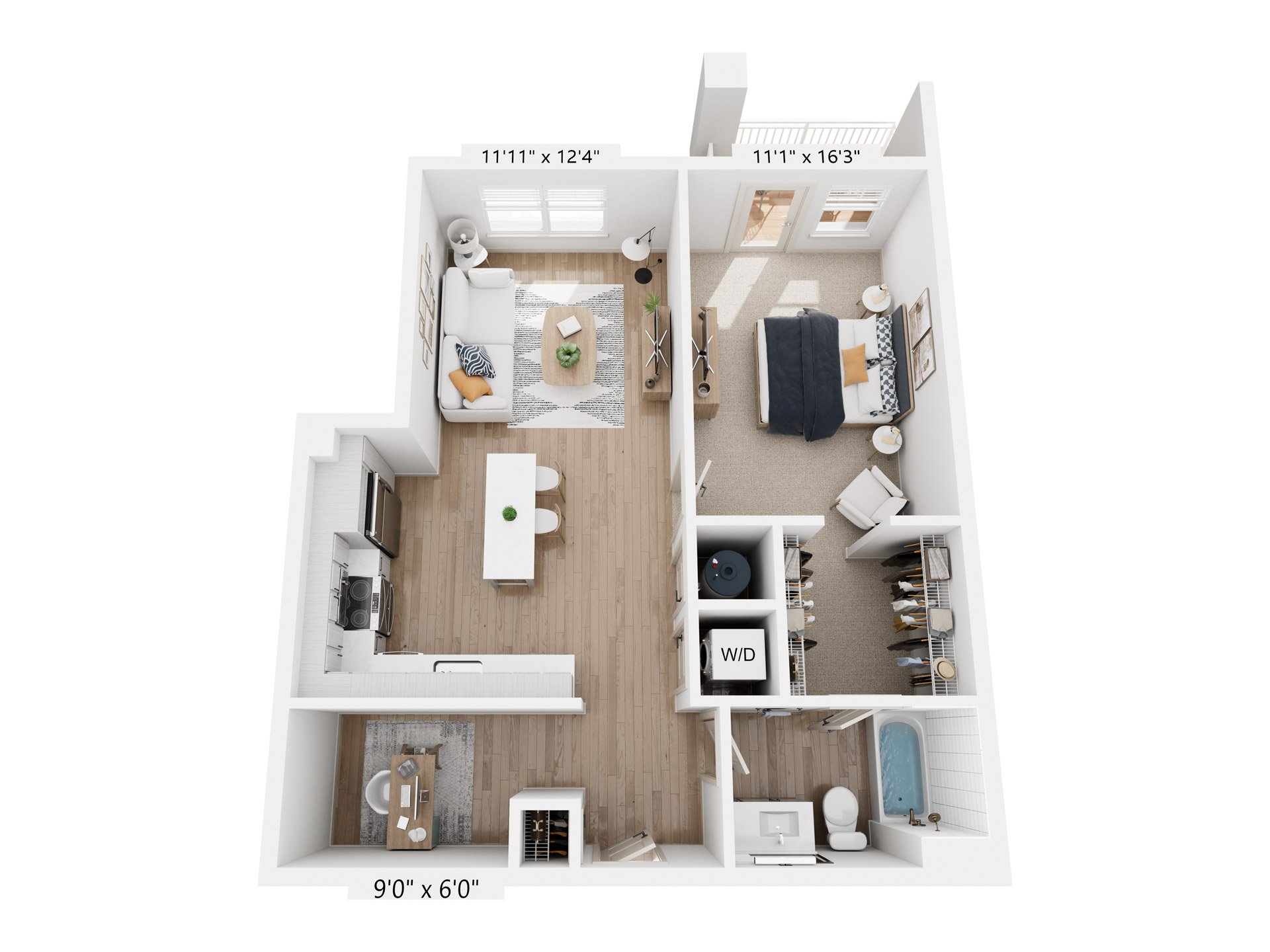 Floor plan layout diagram for A2