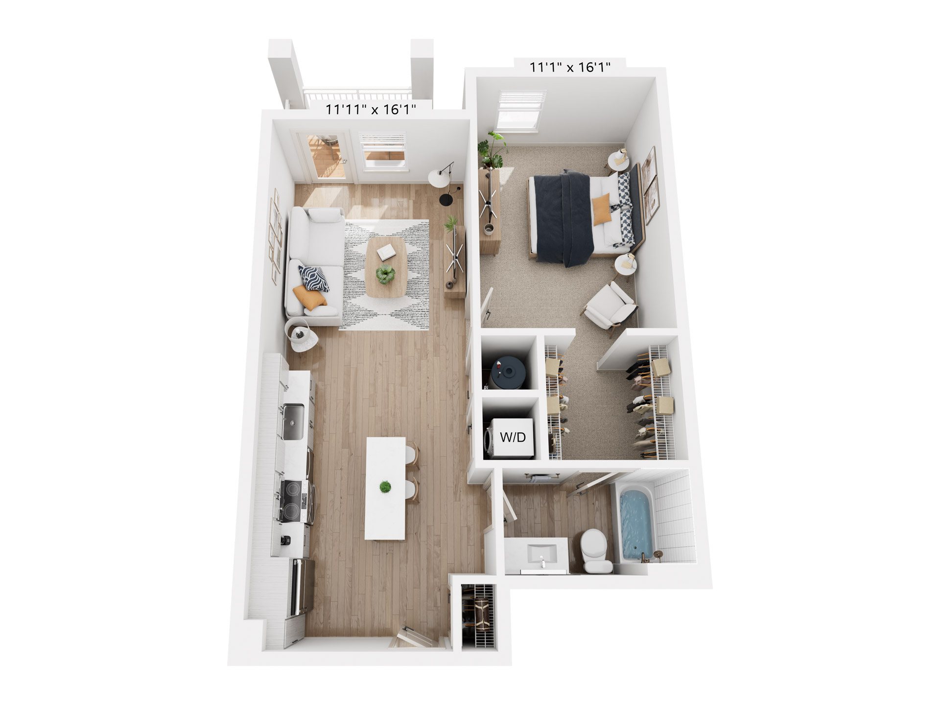 Floor plan layout diagram for A3