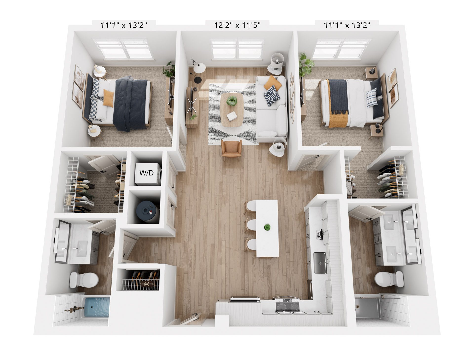 Floor plan layout diagram for B9