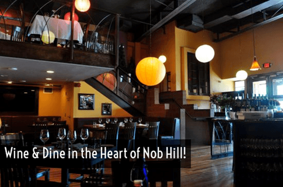 Wine and dine in Nob Hill