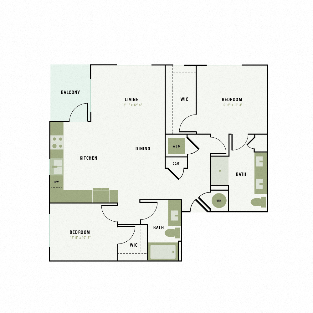 Floor plan layout diagram for B11
