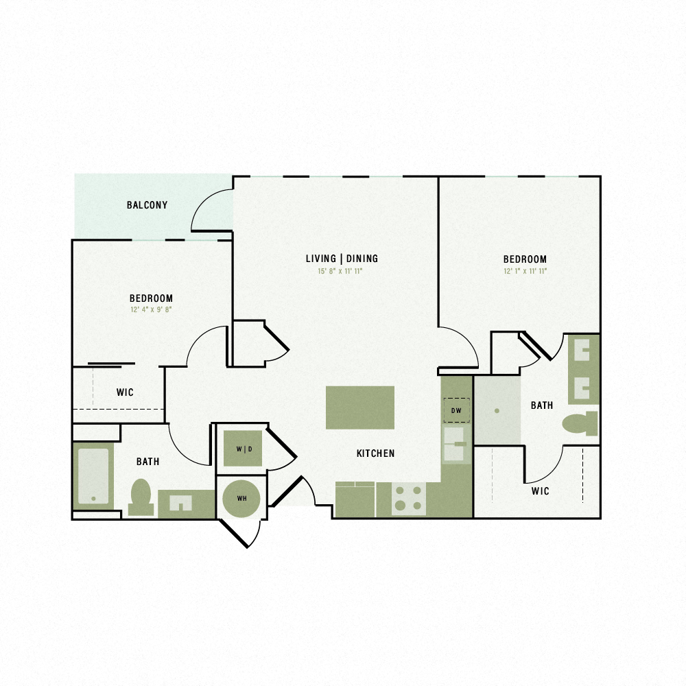 Floor plan layout diagram for B3