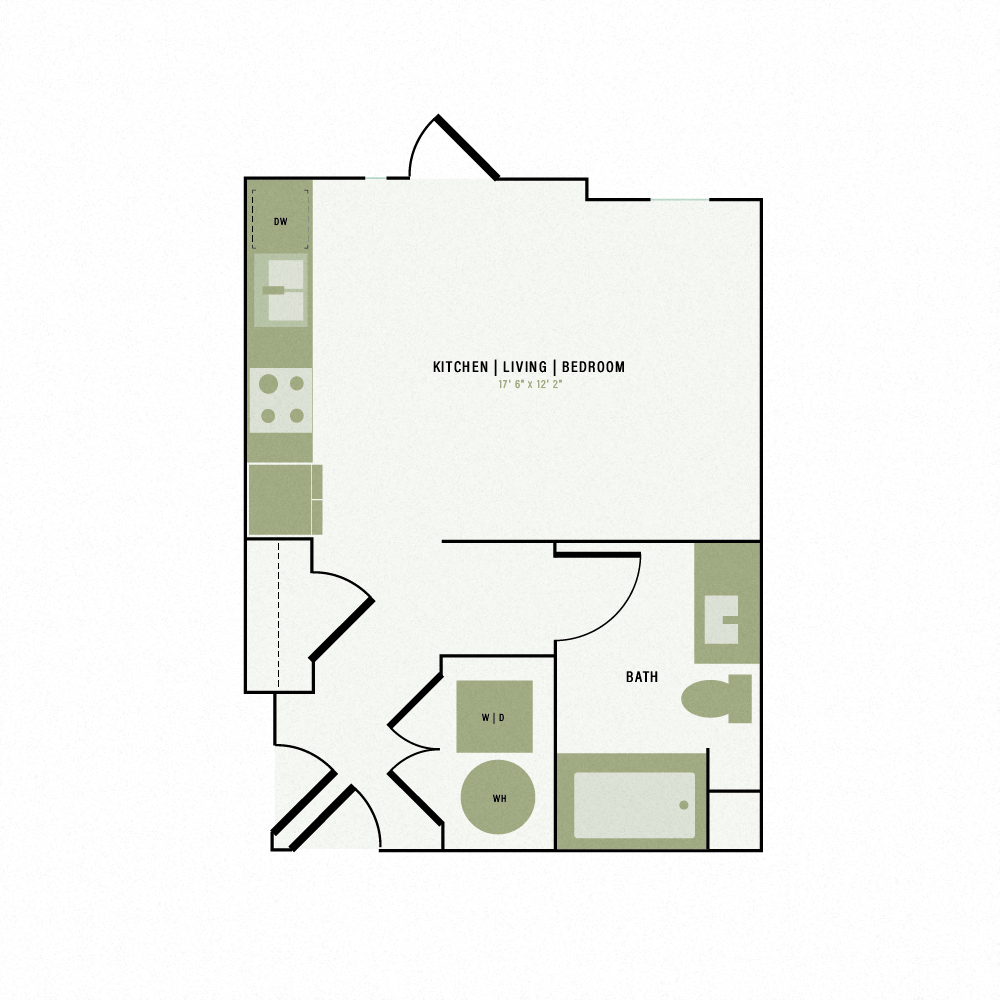 Floor plan layout diagram for S1