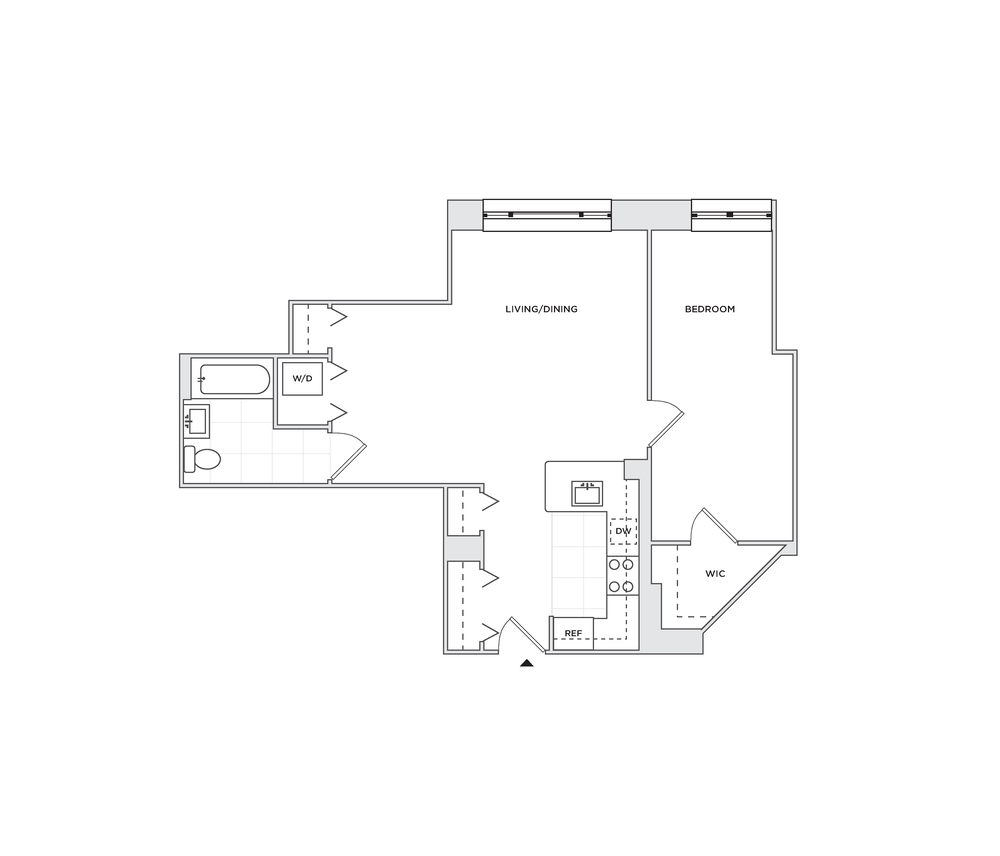 Floor plan layout diagram for A9