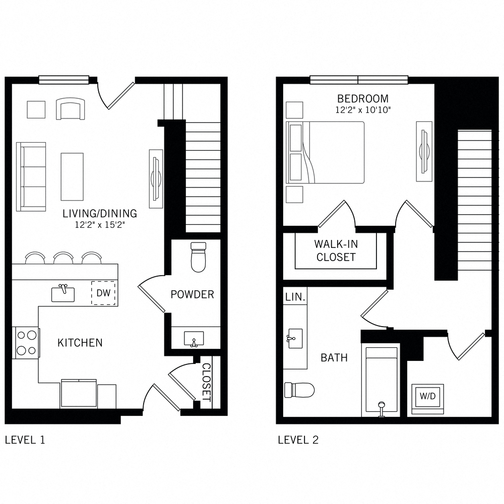 Floor plan layout diagram for A11