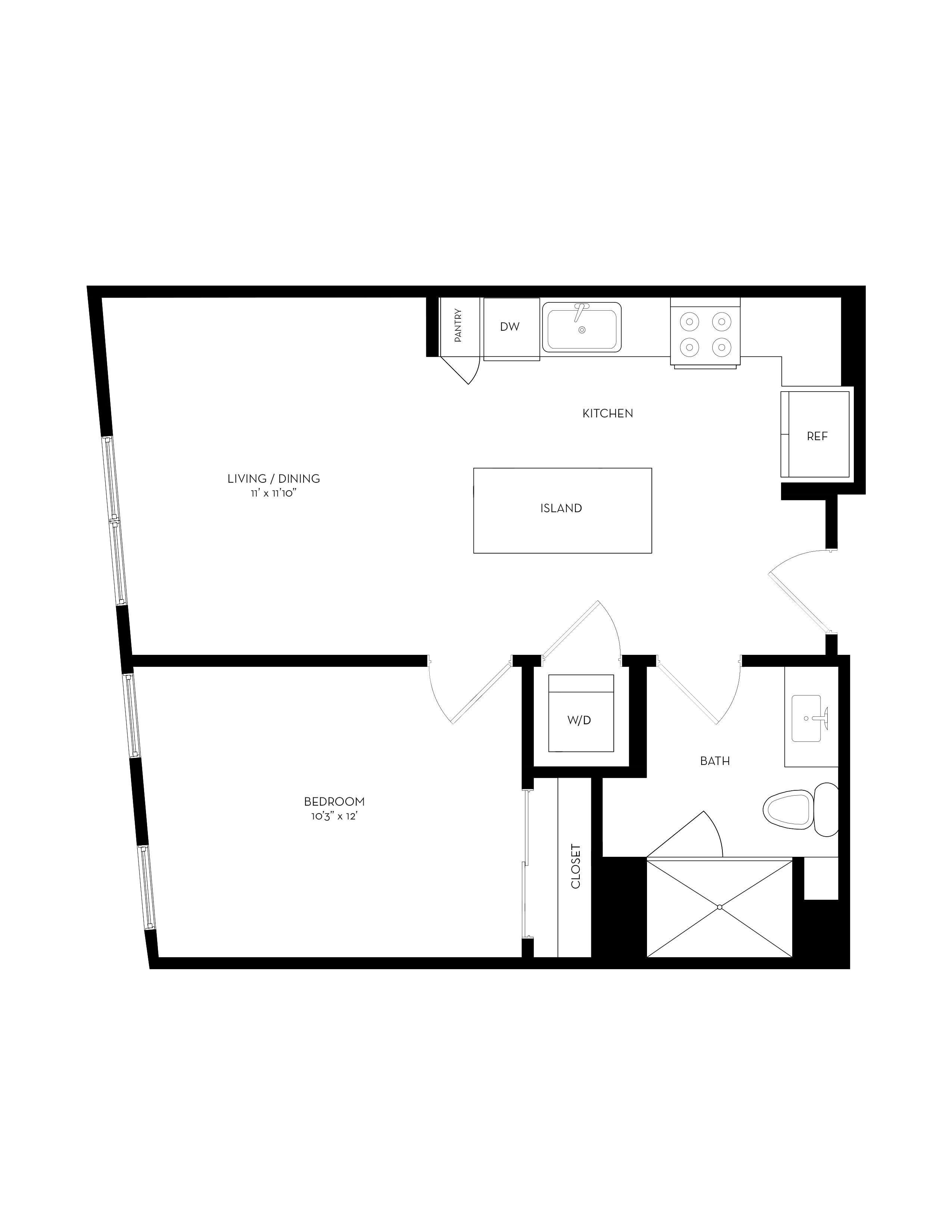 View Apartment Floor Plans | The Wyatt at Makers Quarter