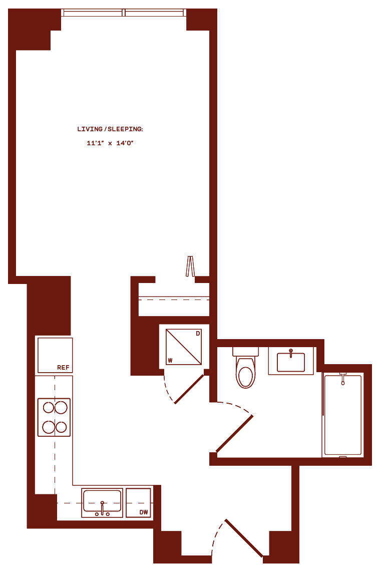 Floor plan layout diagram for e10j