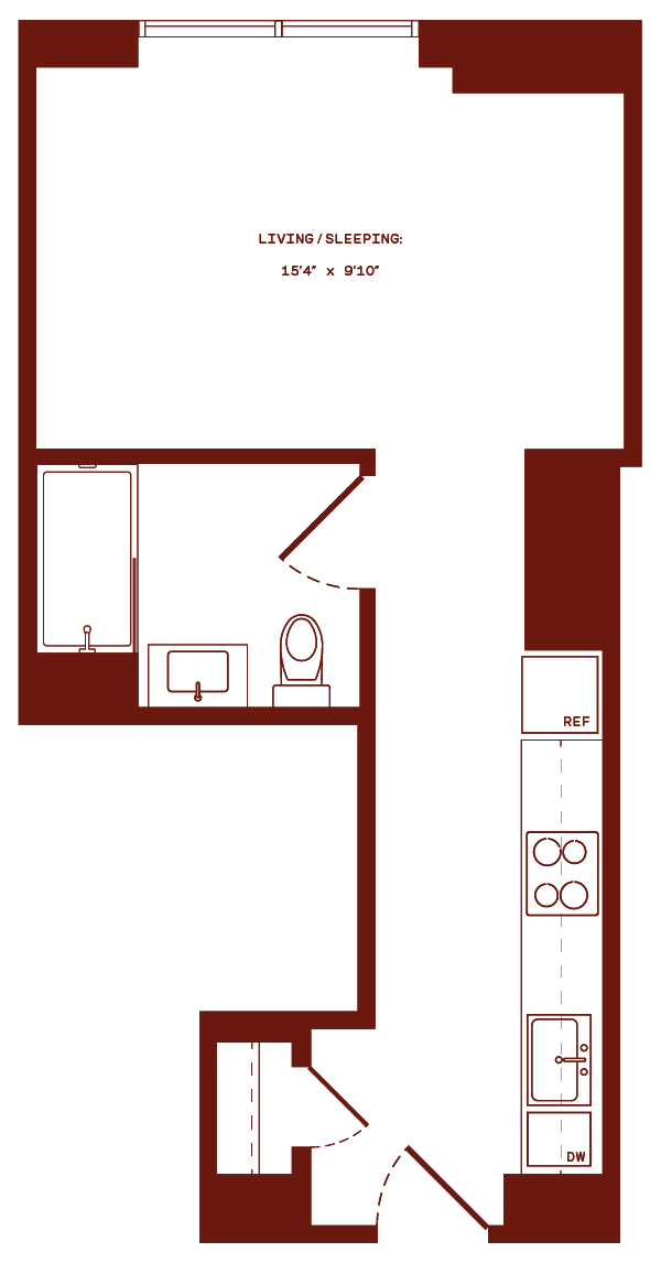 Floor plan layout diagram for e10k