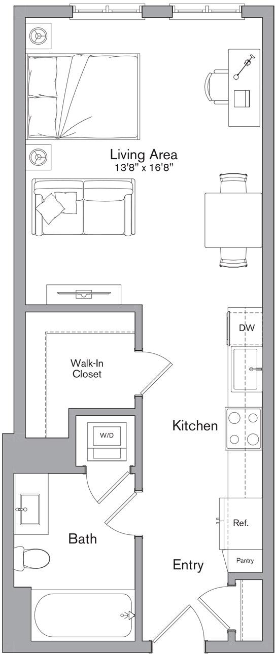 Floor plan layout diagram for S2