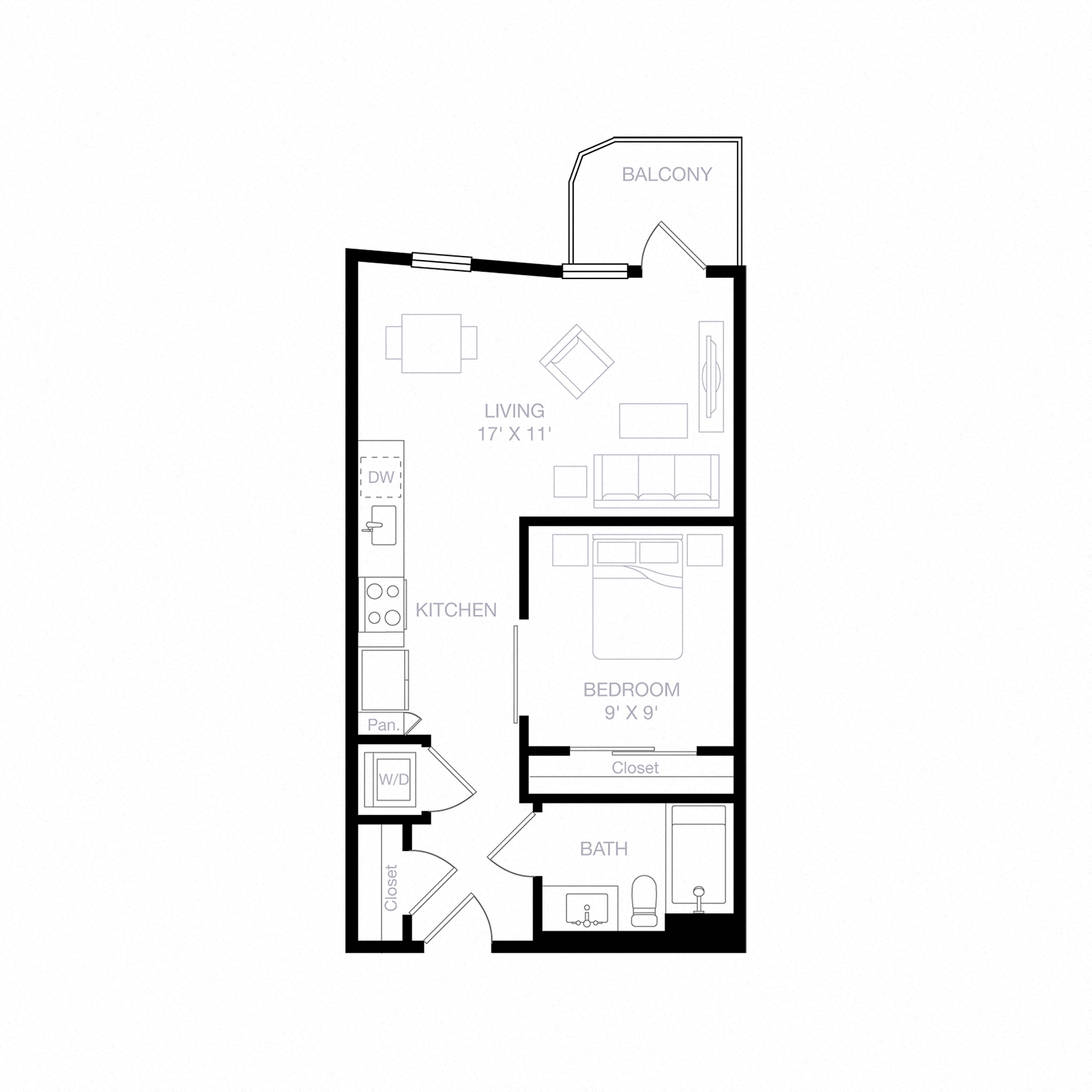 Floor plan layout diagram for S11