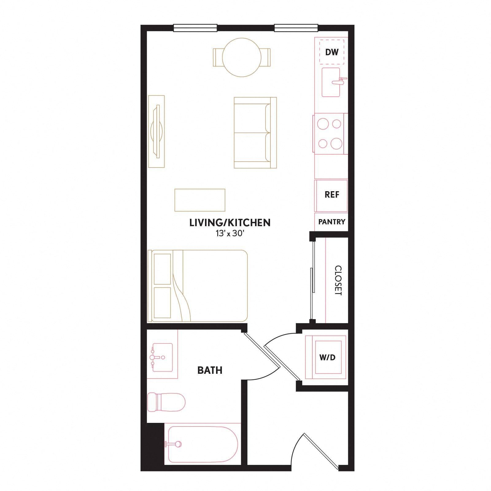 Floor plan layout diagram for S2
