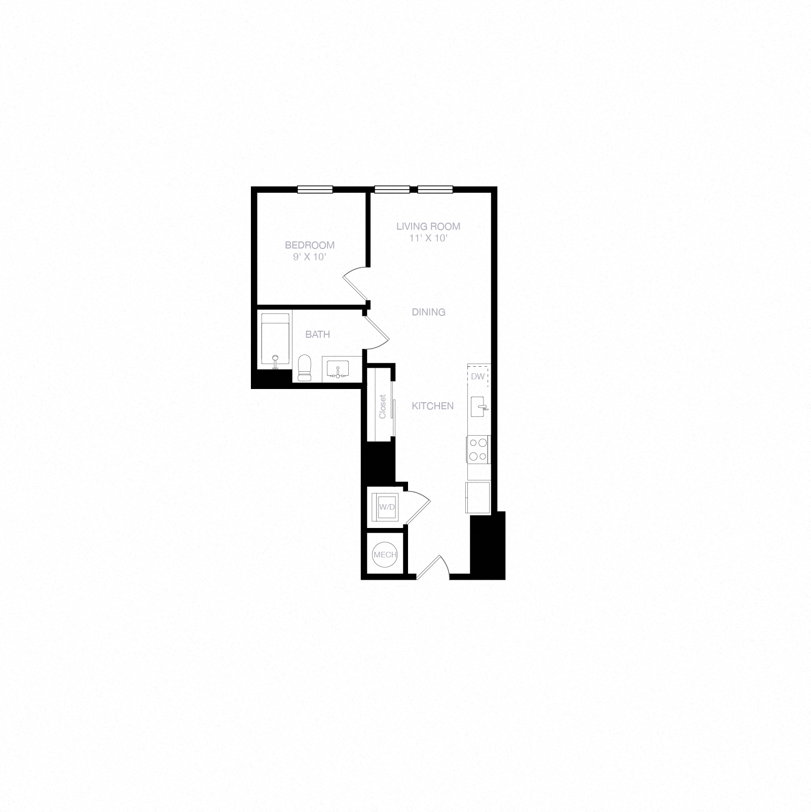 Floor plan layout diagram for S2