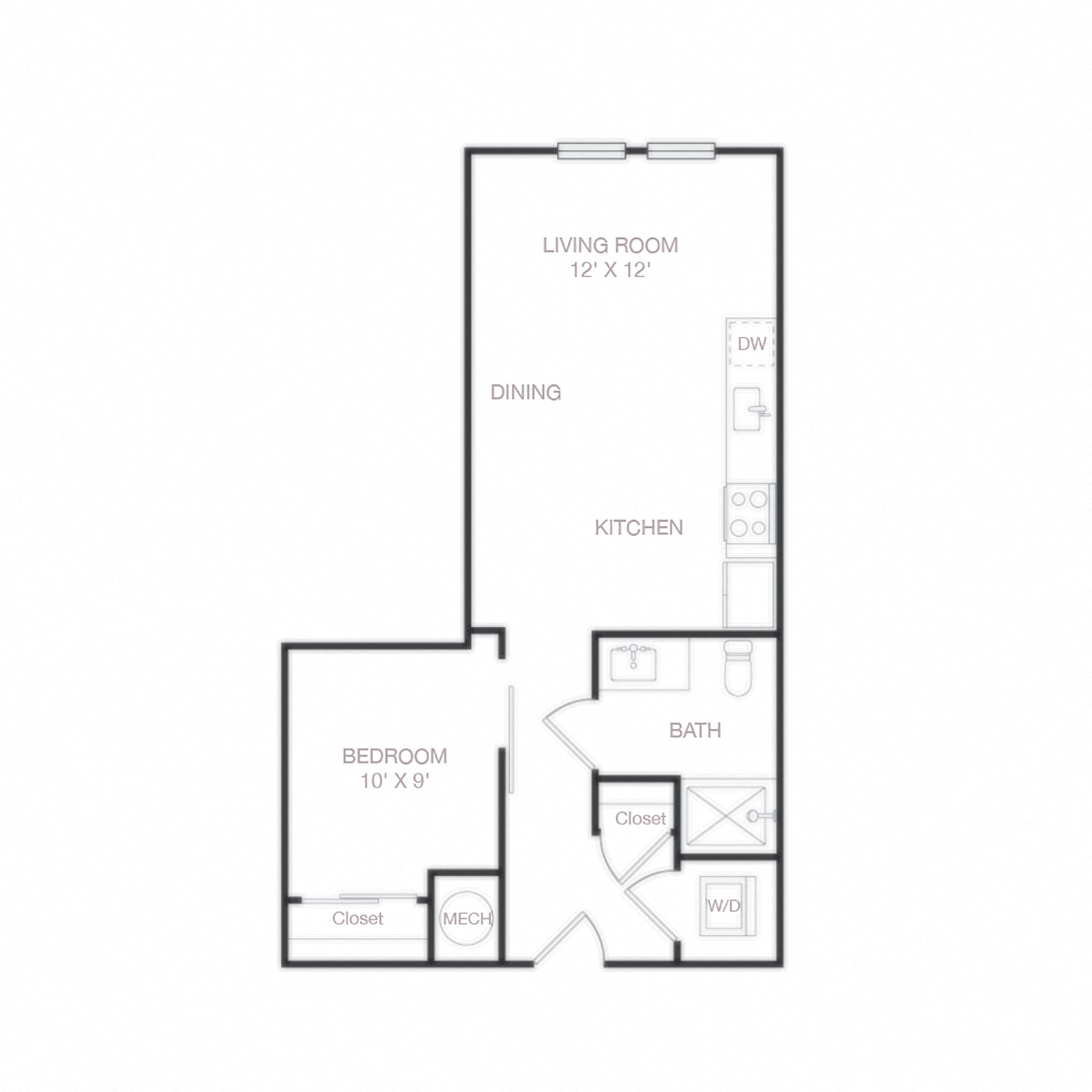 Floor plan layout diagram for S3