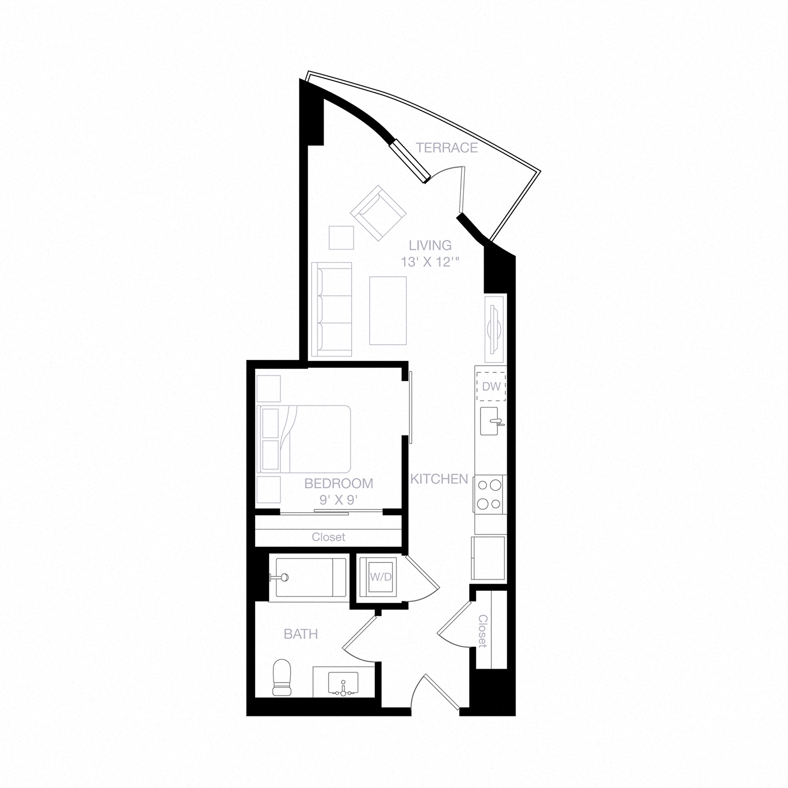 Floor plan layout diagram for S5