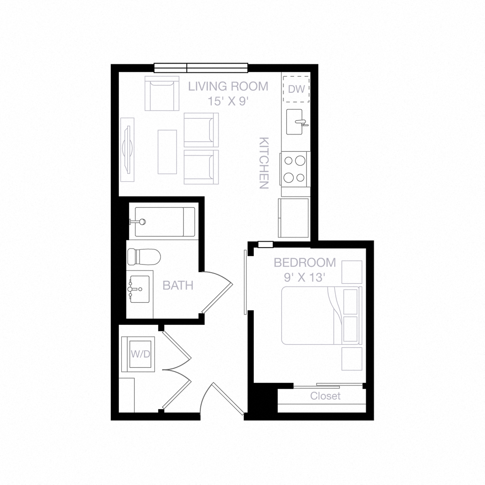 Floor plan layout diagram for S7